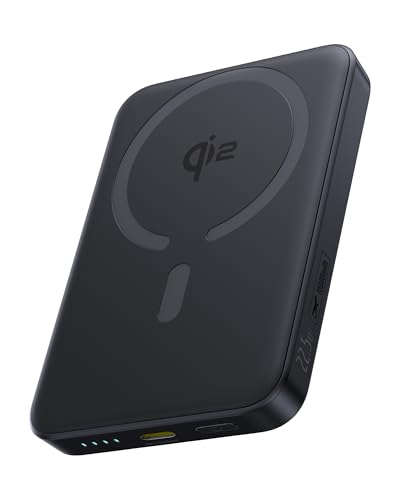Baseus Laptop Portable Charger 100W 20000mAh Qi2 Certified 15W Wireless Magnetic Power Bank 10000mAh with USB-C Cable