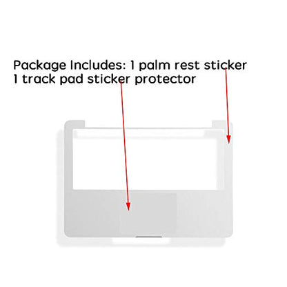 Palm Rest Full Cover with Trackpad Protector Sticker Skin for MacBook Pro 16 Inch (A2141),Ultra Thin Scratch Resistant (Gray)