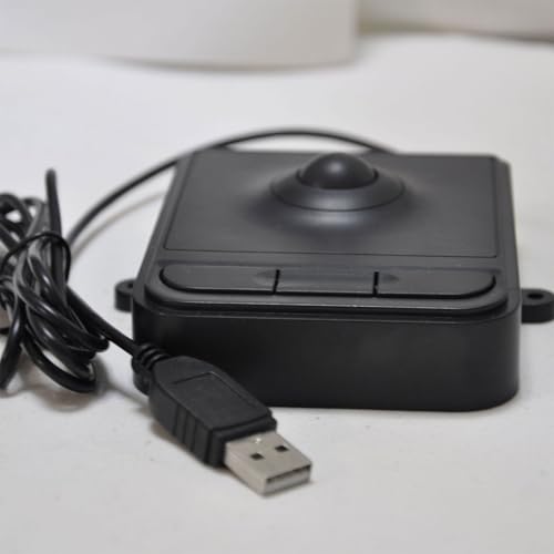 Compactly Wire USB Touchpad USB Compatible Industrial Trackball with Ergonomic Designs for Laptop and Desktop User - color: USB touch