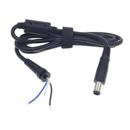 7.4 x 5.0mm Laptop Power Supply, DC Repair Power Cord, for Dell and Hp | Power adapter output cable interface, compatible with Dell and Hp power adapter plug size: 7.4mm * 5.0mm - size: Dell/HP 7.4-5.0mm (with pin)