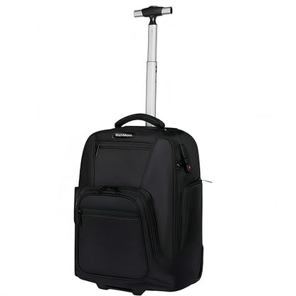 Rolling Backpack with Wheels - Water-Resistant, that fits a 17-inch laptop，Anti-theft, ideal for travel and business use—a Rolling Backpack with Wheels