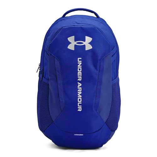 Under Armour Unisex-Adult Hustle 6.0 Backpack, (401) Royal/Royal/Metallic Silver, One Size Fits Most - color: (401) Royal / Royal / Metallic Silver, size: One Size