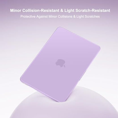 MOSISO Compatible with MacBook Neo Case 13 inch 2026 A3404 A18 Pro Chip | Scratch-Resistant Ultra-thin Protective Hard Shell Case Cover, Purple - color: Purple
