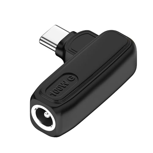 DAGIJIRD Laptop Charging Adapter DC 5.5x2.1mm to PD USB C Converter 100W PD Power Charger Connector Tip