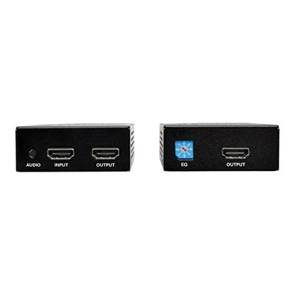 Tripp Lite HDMI over Cat5/Cat6 Active Extender Kit, Transmitter & Receiver with Built-in 3840x2160 4K x 2K @ 24/30Hz Upscaler, 125ft (B126-1A1-SC4K) - style: HDMI + 4K Scaler