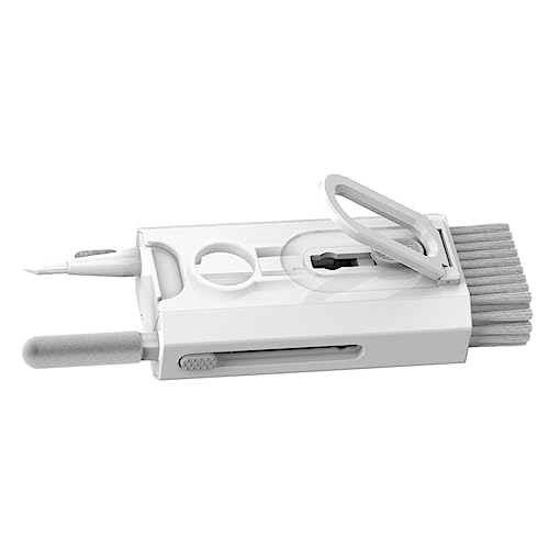 Multifunctional Cleaning Kit for Electronics Includes Keyboard Screen Brush and Headset Cleaning Tools Compact and Portable for Laptops Phones and Headphones