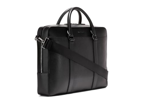 Cole Haan Men's Triboro Leather Briefcase - color: Black