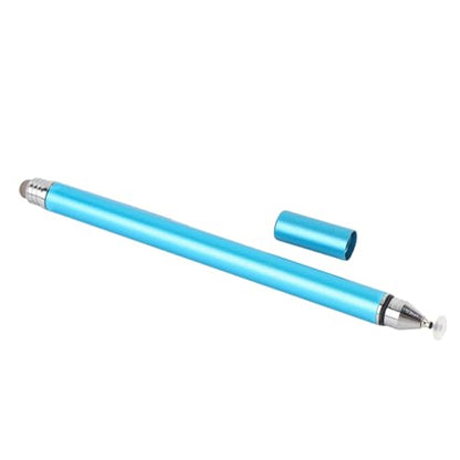 Dioche Capacitive Stylus Pen 2 in 1 Stylus Pen - High Sensitivity Double End Capacitive with Two Tips for Touch Screen & Digital Calendar - Dark Blue (Light Blue) - color: Light Blue