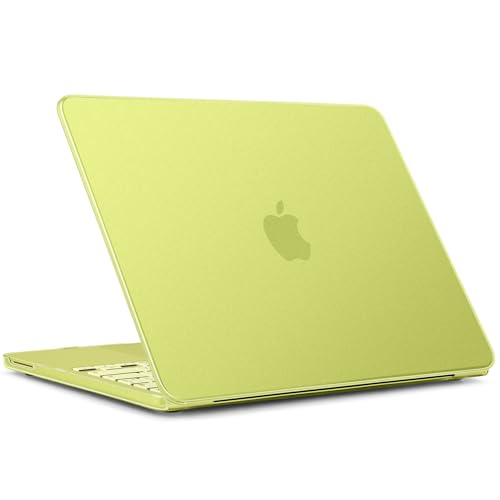 Batianda CrystalMist Case for MacBook Neo 13 Inch 2026, Frosted Citrus | 4-in-1 Bundle Official Color Matched, Frosted Translucent Shell, Anti-Fingerprint Matte Finish, Slim Lightweight Protection - color: Matte Citrus