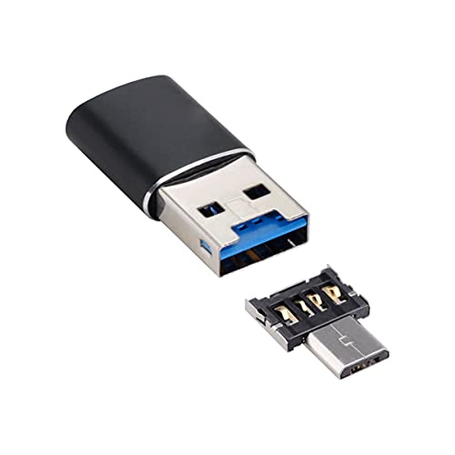 xiwai USB 3.0 to Micro SD SDXC TF Card Reader with Micro USB 5pin OTG Adapter for Tablet/Cell Phone - style: Micro-USB