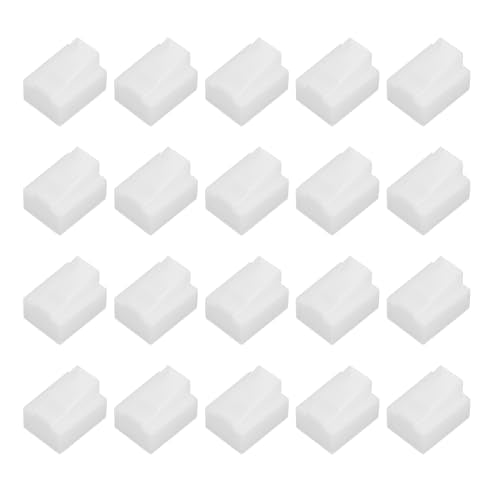 RJ45 Dust Covers Caps, RJ45 Dust Plug PE Ethernet Protector Covers for Media Converters, Router, Modem, Laptop, Network Panel, Pack of 20(Clear)