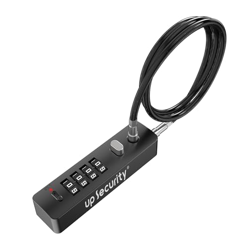 Bike Lock Cable 23.6" for Bicycle Scooter, Combination Cable Lock with Code for Luggage Suitcase Travel Safe, Small Combo Chain Padlock, for Fridge, Cabinet, Outdoor Fence Gate, Locker - color: Black, 23.6"(60cm)