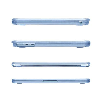 MOSISO Compatible with MacBook Air 15 inch Case M5 2026 M4 M3 M2 2025-2023 | A3448 A3241 A3114 A2941,Anti-Cracking,Heavy Duty Shock-Absorbing Hard Shell Case with TPU Bumper&Keyboard Cover, Sky Blue - color: Sky Blue