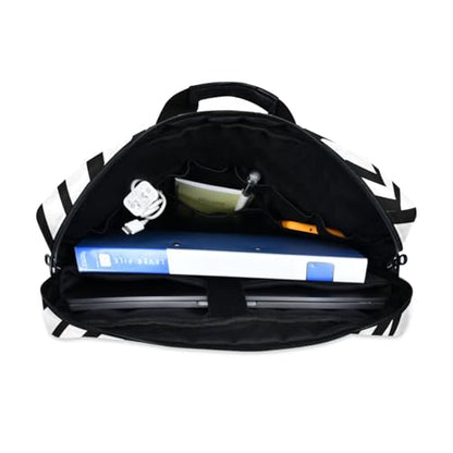 JIPONI Laptop Bag For Women Men, 15.6 16 IN Tote Work bags, Briefcase Messenger Computer Case 01 - color: Multi 4