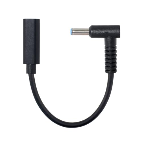 JSER Type C USB-C Female Input to DC 4.5x3.0mm Power PD DC 20V 65W Charge Cable fit Compatible for Laptop 18-20V (4.5x3.0mm) - style: DC 4.5*3.0mm