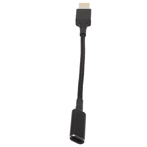 Diyeeni 100W PD USB C Laptop Charging Cable Adapter for ThinkPad X1 Carbon 2nd 3rd 4th, X1 Yoga 1st, T Z E Series, Slim Tip to USB C DC Converter, Aluminum Housing, Portable Charging Cord
