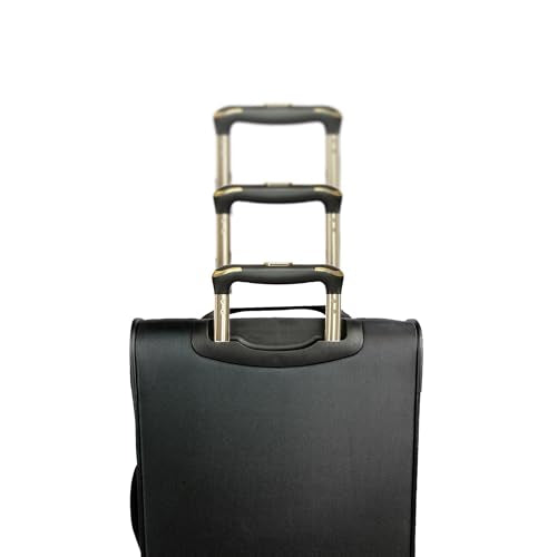 Kenneth Cole REACTION Chelsea Chevron Quilted Luggage, Black, 28-Inch Checked - color: Black, size: 28-Inch Checked