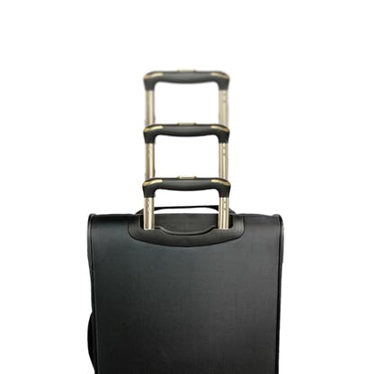 Kenneth Cole REACTION Chelsea Chevron Quilted Luggage, Black, 28-Inch Checked - color: Black, size: 28-Inch Checked