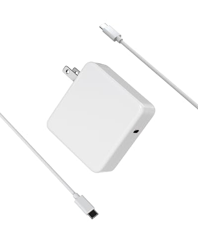 Mac Book Charger Compatible with MacBook Pro Air 16 15 14 13 Inch 2025 2024 2023 2022 2021 2020 2019 M4 M3 M2 M1, Foldable 100W USB-C(Type C) GaN Laptop Power Adapter - color: Black4