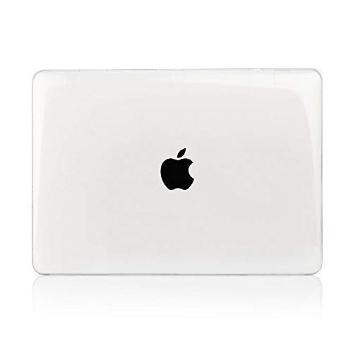 RUBAN Compatible with MacBook Pro 13 inch Case 2023, 2022, 2021-2016 M2 M1 A2338 A2289 A2159 A2251 A1989 A1708 A1706 with/Without Touch Bar, Snap On Hard Shell Case Cover (Crystal Clear) - color: Crystal Clear
