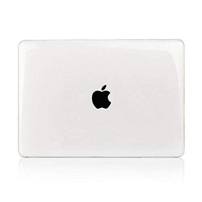 RUBAN Compatible with MacBook Pro 13 inch Case 2023, 2022, 2021-2016 M2 M1 A2338 A2289 A2159 A2251 A1989 A1708 A1706 with/Without Touch Bar, Snap On Hard Shell Case Cover (Crystal Clear) - color: Crystal Clear