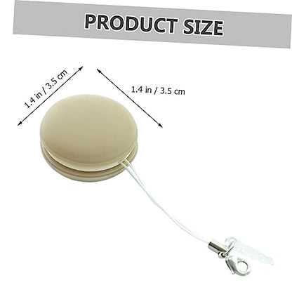 Amosfun 12pcs Macaron Shape Phone Screen Microfiber Cleaning Cloth for Electronics Screen - color: Khakix3pcs, size: 3.5X3.5X1.6CMx3pcs