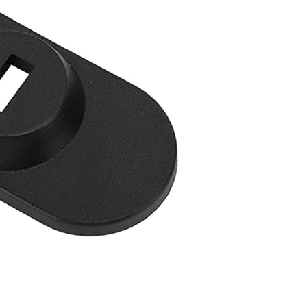 Generic Tablet Anchor Plate Laptop Lock Adhesive Pad Black Key Hole POM Security for Notebooks and Mobile Terminal Equipment, Keyhole