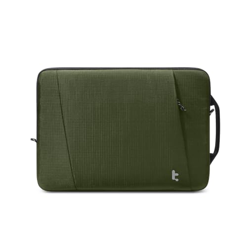 tomtoc Slim & 360° Protective Laptop Sleeve for 15-inch MacBook Air M5/A3448 (2026), M4/A3241, M3/A3114, M2/A2941, Water-Resistant Case with CornerArmor - color: Green, size: 15-inch for New MacBook Air
