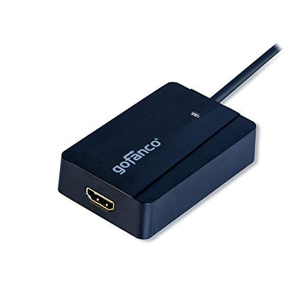 gofanco USB 3.0 to HDMI Video Adapter for Multiple Monitors (USB3HDMI) | Up to 2560x1440 for Windows and macOS, Includes HDMI-to-DVI Adapter, USB 3.0 Video Adapter - style: USB 3.0 to HDMI / DVI