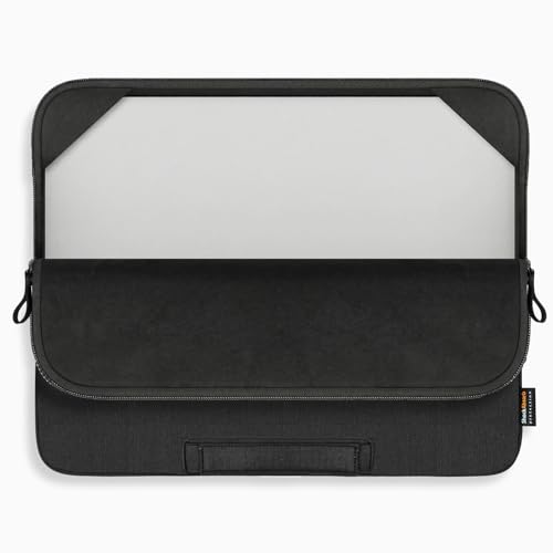 13.3-14 inch Laptop Sleeve Case Protective Briefcase Notebook Computer Bag | Waterproof Polyester, Fits Most Laptop Models, Shockproof Interior, Smooth Zippers, Slim Profile - color: Black, size: 14inch