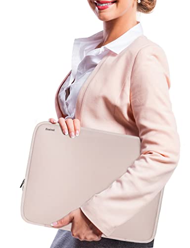 Laptop Sleeve Case 14 inch, Durable Shockproof Protective Computer Cover Flip Case Briefcase Carrying Bag Compatible with 14" HP, Lenovo, Asus, Acer, Notebook, Chromebook Computer, Pink - color: Pink, size: 14 Inch
