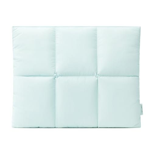 Comfyable Puffy Laptop Sleeve 13 Inch 14 Inch, Quilted Puffer Laptop Carrying Case for Women, Pillow Case Compatible with MacBook Air/Pro M5 M4 M3 M2 Pro/Max 2026, 13" MacBook Neo A18, Ice Blue - color: Ice Blue, size: For 13.3"-14" Mac Pro / Mac Air