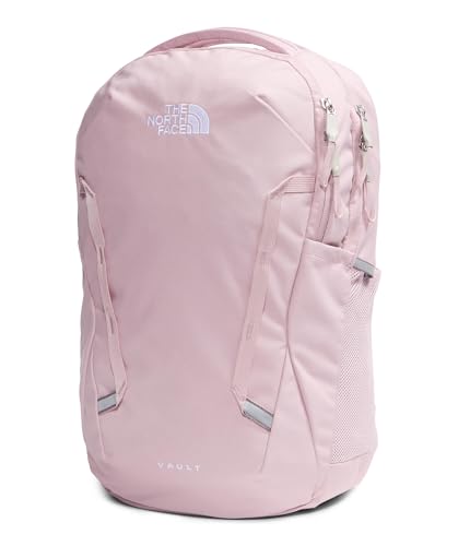 The North Face Women's Vault Everyday Laptop Backpack - Commuter Travel Bag, Water-Repellent, Spacious Main Compartment, Metal Pink, One Size - color: Metal Pink