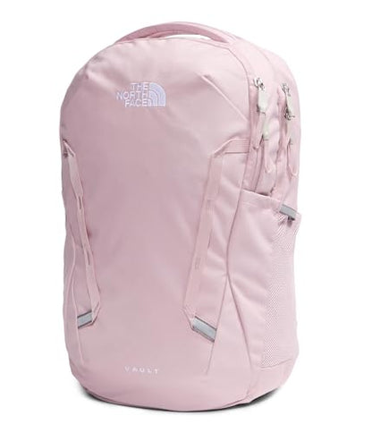 The North Face Women's Vault Everyday Laptop Backpack - Commuter Travel Bag, Water-Repellent, Spacious Main Compartment, Metal Pink, One Size - color: Metal Pink