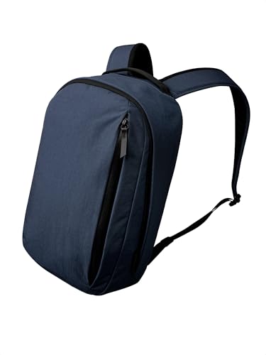 ALPAKA Metro Backpack 12L Compact Laptop Backpack Moonlight Blue | Laptop Sleeve Fits 14-inch Laptop, Internal Water Bottle pocket for Men and Women, Weatherproof Fabric Axoflux 300D - color: Moonlight Blue-axoflux 400d