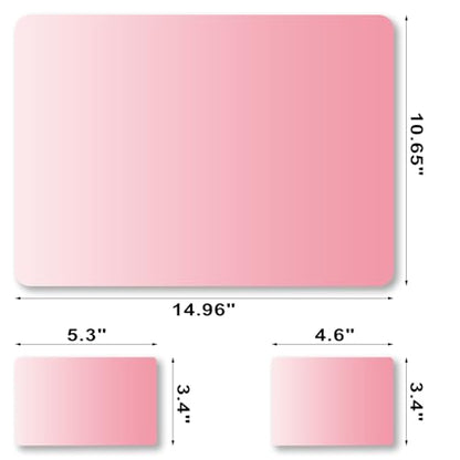 Laptop Skin Sticker Decal 15.6 Inch, Universal Personalized Art Vinyl Skin Stickers for 12.1 13 13.3 14 15.4 15.6 Inches Netbook Notebook Protector, White Pink - color: White Pink