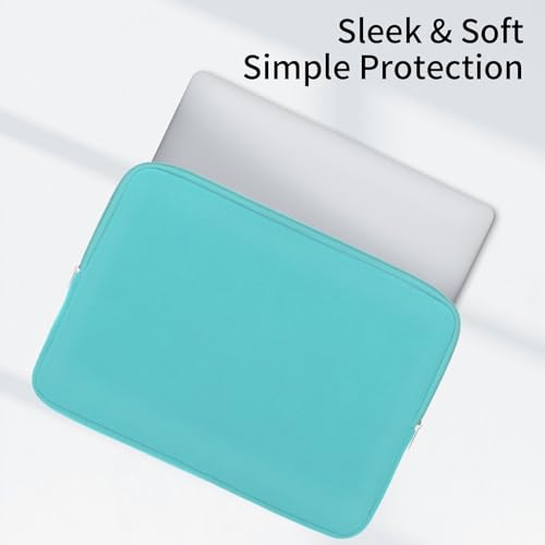 RAINYEAR 13 Inch Laptop Sleeve Case Padded Carrying Bag, Blue | Slim Protective Soft Zipper Computer Cover for 13.3 inch MacBook Air/Pro M1 M2 M3 M4 M5 A3449 A3240 A3113 A2681 A2338 - color: Blue, size: 13"