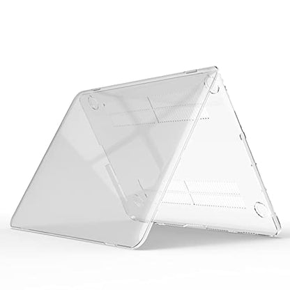 IBENZER Compatible with MacBook Pro 13 Inch Case 2015 2014 2013 end 2012 A1502 A1425, Hard Shell Case with Bag & Keyboard Cover & Screen Film for Old Version Mac Pro 13, Crystal Clear, R13-CYCL+3SP - color: Crystal Clear