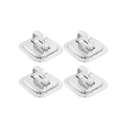 Homoyoyo 4pcs Laptop Security Anchor Base Plate for -Theft Cable Locks Design for Various Models Stable and Secure Laptop Locking for Office Study and Travel