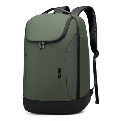 FUTURE AESTHETICS Business Smart Backpack Waterproof for women,men,Fight Approved Durable Backpack suitable as overnight and travel backpack (Green) - color: Green