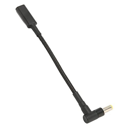 Naroote USB C to DC 5.5x2.5mm Adapter 100W Type C to 5.5x2.5mm DC Converter with PD E Chipset, Ideal for Laptop Charging Travel Portable
