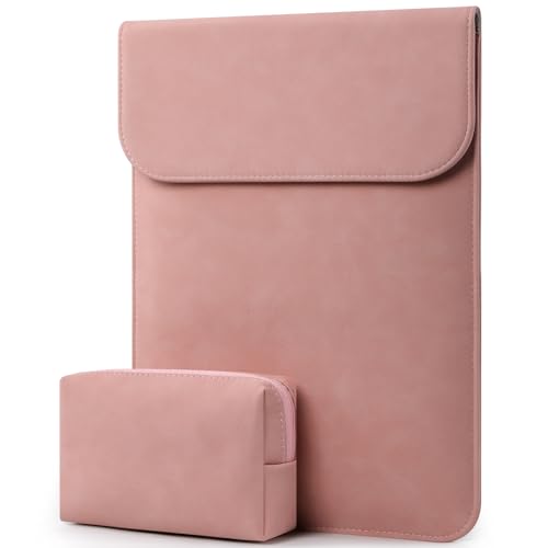 HYZUO 13 Inch Laptop Sleeve PC Case for MacBook Pro 13 M2 M1 2026-2016, 13" MacBook Neo 2026 A3404, MacBook Air 13 M5 A3449 M4 M3 M2 M1 2026-2018, 13" iPad Pro/Air, Surface Pro, XPS 13, Pink - color: Pink, size: 13 Inch