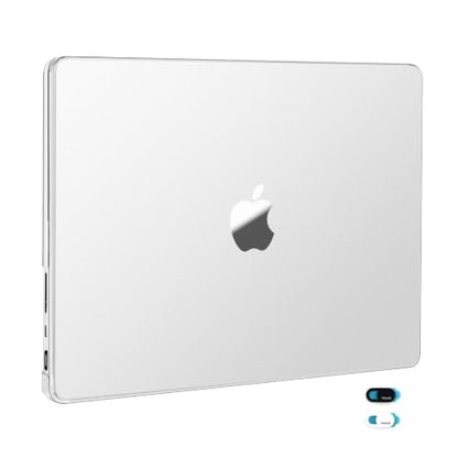 MOSISO Compatible with MacBook Pro 14 inch Case M5 M4 M3 M2 M1 2026-2021 | Seamlessly Closes Crack & Fingerprint Resistant Protective Hard Matte Shell Case & Webcam Cover, Matte Clear - color: Matte Clear