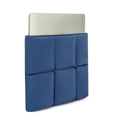 Puffy Laptop Sleeve 15 inch 16 inch, Blue | Pillow Shape Laptop Sleeve, Compatible MacBook Air 15 in M4 2025 & MacBook Pro 15/16 in M1 M2 M3 M4 M5 2024 - color: Blue, size: For 15"-16" MBA/MAP M4 M3 M2 M1