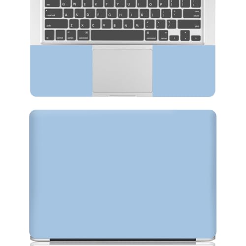 12.1 13 13.3 14 15.4 15.6 Inch Laptop Skin Decal, Laptop Skins Stickers Decals for Notebook PC, Universal Reusable Vinyl Laptop Cover Sticker, Waterproof Art Decal Protector I Air Blue - color: Air Blue