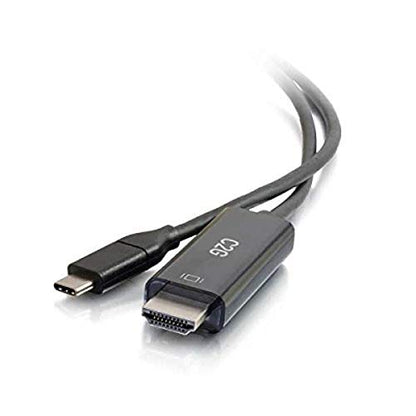 C2G USB Adapter, HDMI Adapter, USB C to HDMI, 4K, 60Hz, Black, 6 Feet (1.82 Meters), Cables to Go 26889 - size: 6 Feet