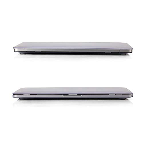 RUBAN Compatible with MacBook Pro 13 inch Case 2023, 2022, 2021-2016 M2 M1 A2338 A2289 A2159 A2251 A1989 A1708 A1706 with/Without Touch Bar, Snap On Hard Shell Case Cover (Frost White) - color: Frost White