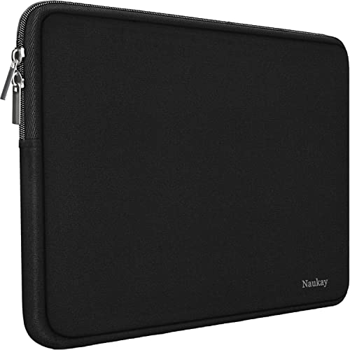17 inch Laptop Sleeve Case, 17-17.3 Inch Resistant Neoprene Computer Bag | Laptop Sleeve, Computer Cover/Tablet Briefcase Carrying Bag Compatible Asus/Dell/Fujitsu/HP/Sony/Toshiba/Acer- (Black) - color: Black, size: 17.3 inch