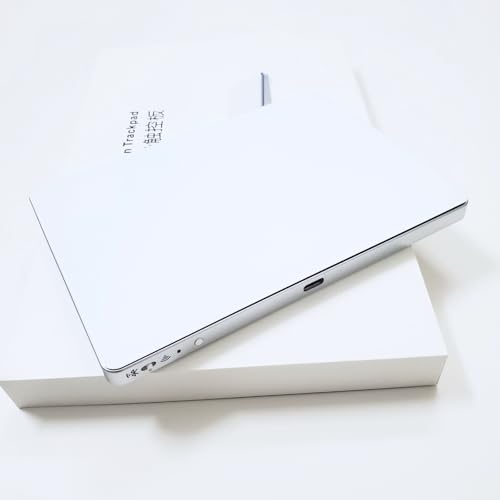 Bluetooth Touchpad Multi-Function Gestures Wireless Trackpad Rechargeable for Windows OSX/Laptop/PC (Silver) - color: Silver