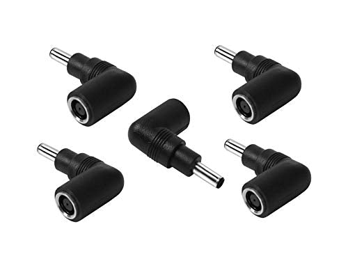 Tip Converter Cable 7.4 to 4.5mm for Dell Power Supply 30w 40w 45w 65w 90w 120w 135w D5g6m 0d5g6m Dell M3800 XPS 12 13 9350 3960 15 5930 5950 11 13 14 15 17 3000 5000 7000 [5 Pack] - color: 5 Pack